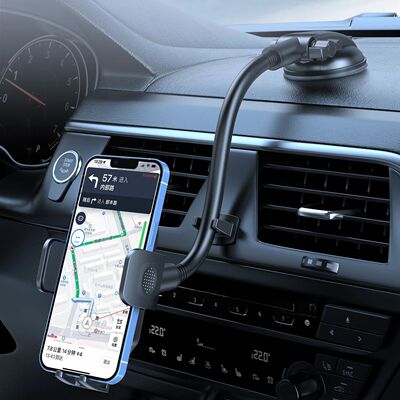 Adjustable Car Mobile Phone Holder with 360 Degree Rotation
