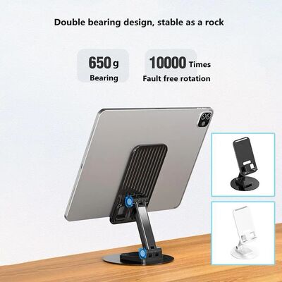 Desktop Phone Holder Universal Biaxial Tablet Stand Adjustab