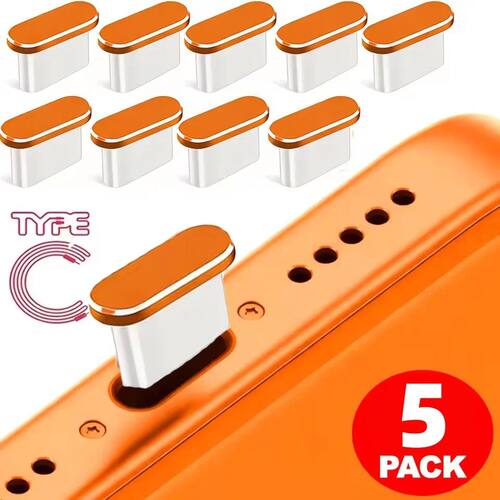 1/5Pcs 17PM Metal Dust Plug For iPhone 17 16 15 Pro Max Plus