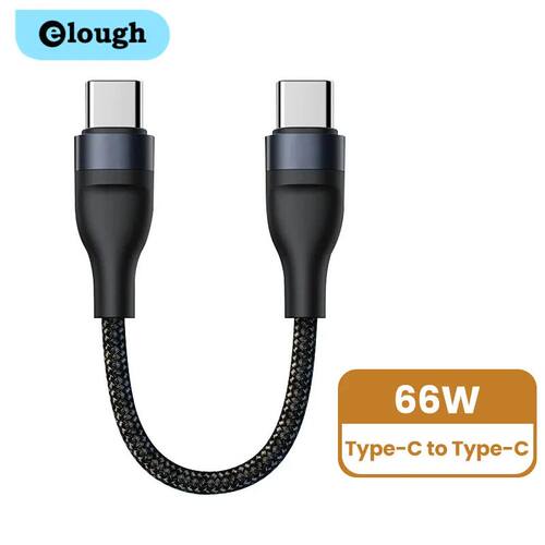 0.25M Data Cable USB C to Type C Quick Charging Data Cord Sh