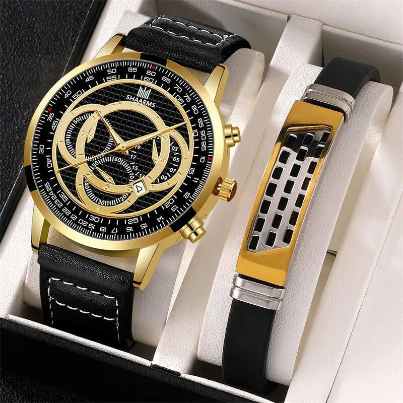 Men Fashion Date Quartz Men Watches Male Clock Watch Sport M
