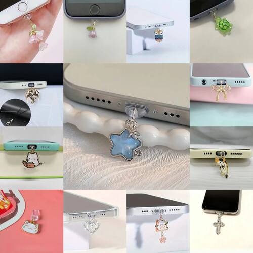 Meaningful Type-C Dust Plug Set Lily/Star Designs Ideal Grad