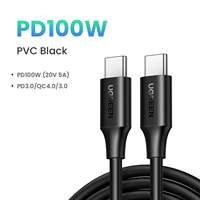 100W USB C to USB C Charging Cable for MacBook MateBook Samsung Galaxy S9 PD100W 5A QC4.0 Quick Char thumbnail 3