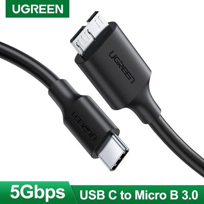 USB Type C to Micro B 3.0 Cable Connector For HDD SSD Extern