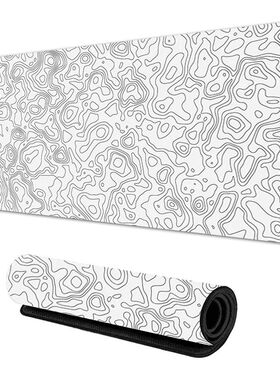 Simple Art Mouse Pad Computer Laptop Keyboard Mouse Mat XXL