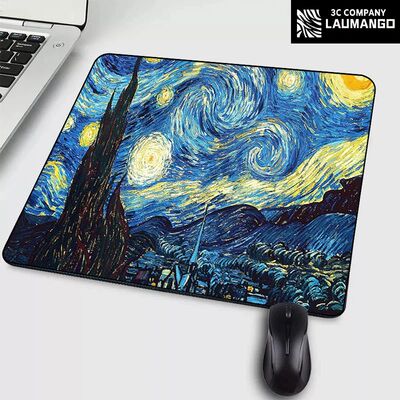 Small Mouse Pad Cartoon Van IllustrationPc Gamer Cabinet Key