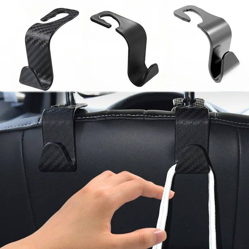 1/2Pcs Car Interior Accessories Handbag Clothes Bracket Carb