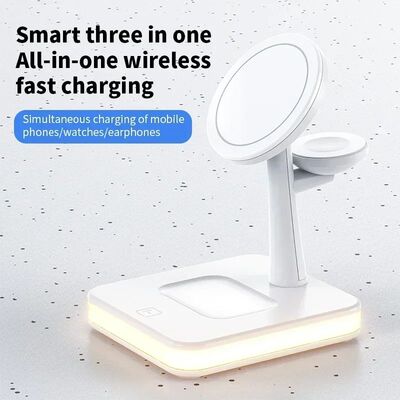 30W 3In1 Wireless Magnetic Quick Chargers Stand For iPhone 1