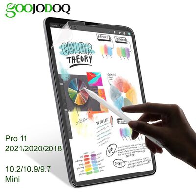 Like Paper Texture Film Screen Protector for iPad Pro 11 13 Air 4 5 6 iPad Mini 6 7 9th 8th 7th 10.2