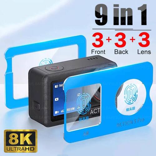 1-3Set Easy to Install Tempered Glass Protective Cover For D