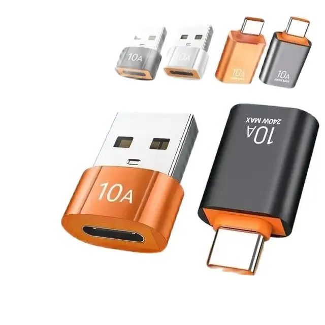 10A /6AUSB A To USB C OTG Adapter Type C to USB Converter US