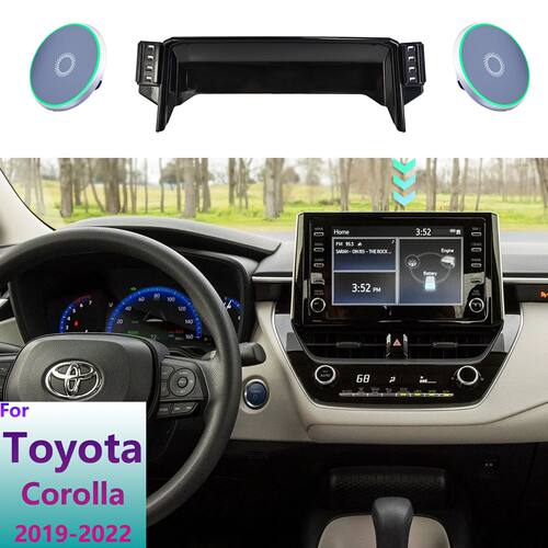 For Toyota Corolla Phone Holder Car Double Bracket Base Magn