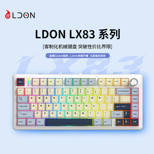 Lx83 Three-mode Customized Mechanical Keyboard And Mouse Set