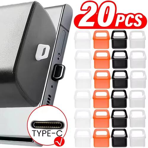 USB C Anti Dust Plug Charge Port DIY Dust Plug For IPhone 17