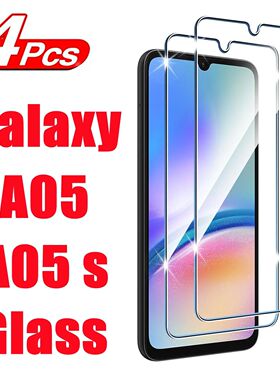 1/4Pcs Protective Tempered Glass For Samsung Galaxy A05 A05s Screen Protector