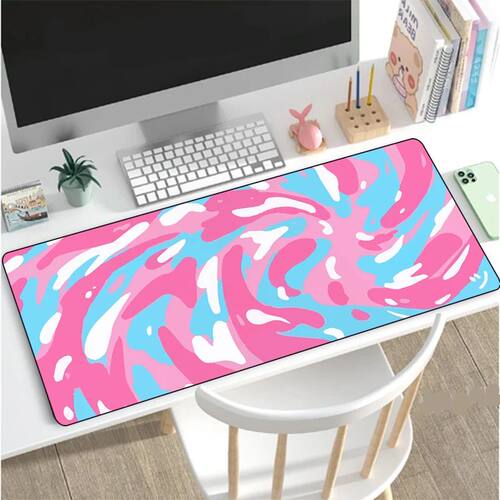 Kawaii mouse pad abstract game rotating mouse pad large 600x