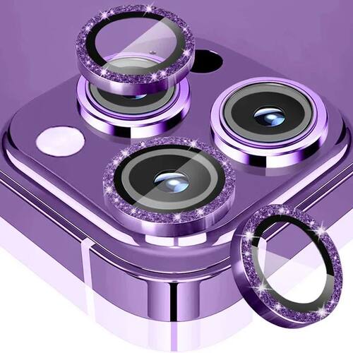 Luxury Metal Glass Camera Lens Protector Case for IPhone 13