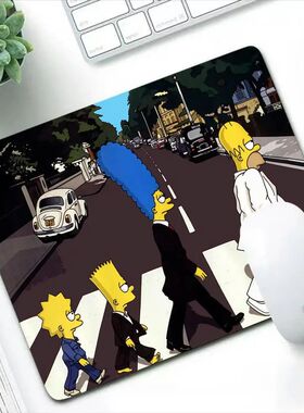 The Simpsons Small Gamer Desk Pad Gaming Mouse PadsPc Gamer
