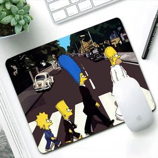 The Simpsons Small Gamer Desk Pad Gaming Mouse PadsPc Gamer