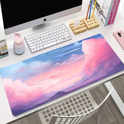 Kawaii Gaming Mouse Pad Large Mousepad Computer Game Keyboar