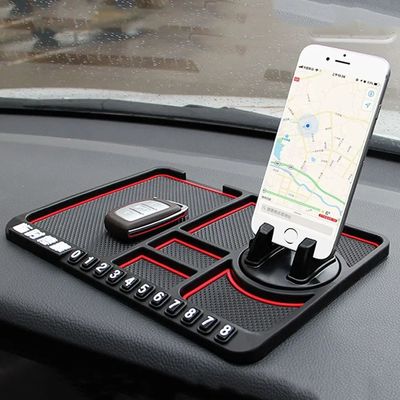 Silicone Car Anti-Slip Mat Auto Phone Holder Non Slip Sticky