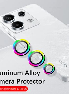 3D Camera Protector Glass For Redmi Note 13 Pro 13Pro Plus 4G 5G HD Tempered Glass Lens Metal Rear R