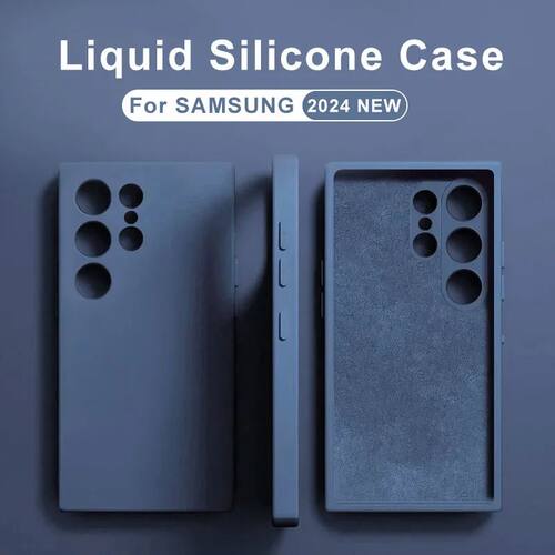 Liquid Silicone Shockproof Case For Samsung Galaxy S24 S23 S