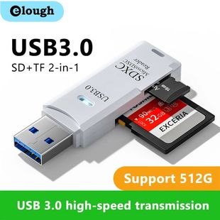 2In1 USB 3.0 Card Reader Micro sd card Reader usb adapter Hi