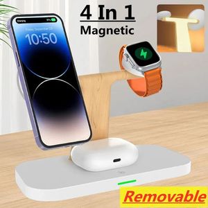 3In1 Wireless Charger Stand For iPhone 12 13 14 15 16 Magnet