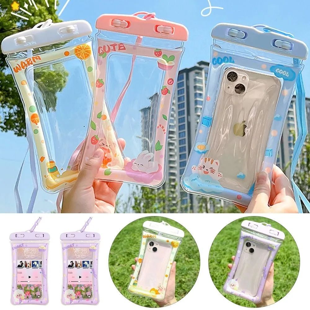 1PC Waterproof Phone Pouch Underwater Swimming Bag Drift Div