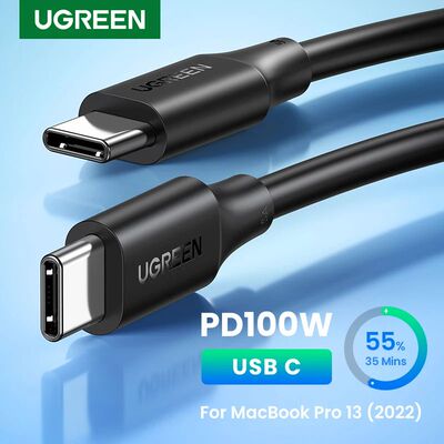 USB C to USB C Cable PD100W for iPhone 17 16 15 MacBook for Samsung Galaxy S25 5A E-marker Chip Quic