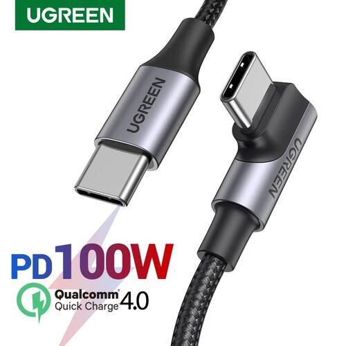 PD 100W USB C to USB C Charging Cable for Samsung S10 S20 MacBook Pro iPad Quick Charger 4.0 PD Quic