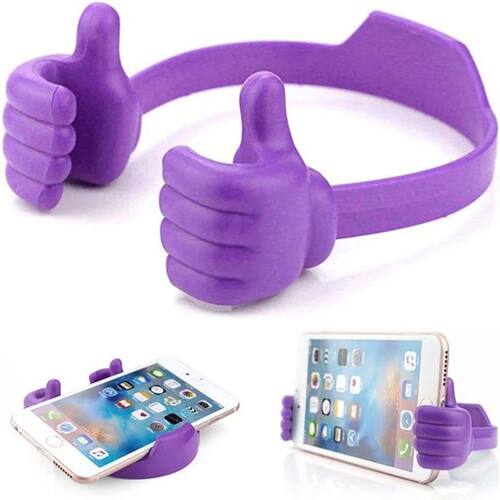 Thumbs Up Cell Phone Holder For Desk Universal Flexible Cell