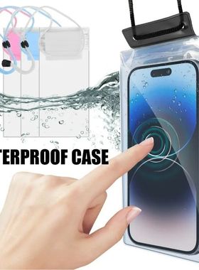 Waterproof Phone Case Floatable Bag Holder Dry Pouch with La