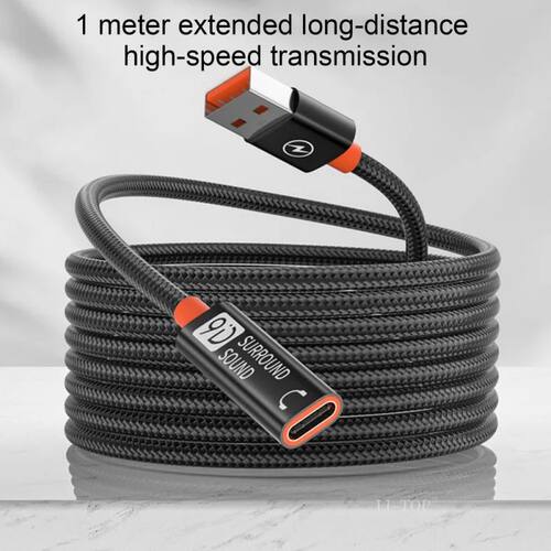 USB Type C Female to USB A Male Cable Convertor For U Disk M