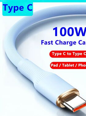 PD 100W Type C To Type C Charge Cable Liquid Silicone For 13 Huawei Samsung S6 MacBook Charge For Ip