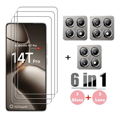 Full Gule Glass For 14T Tempered Glass 14T Pro Screen Protector Protective Phone Camera Lens Film 14