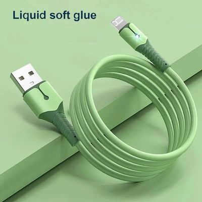 USB Cable for iPhone 14 13 12 11 Pro Max XS XR 6s 7 8 Plus iPad 3A Quick Charging Cable USB to ios D