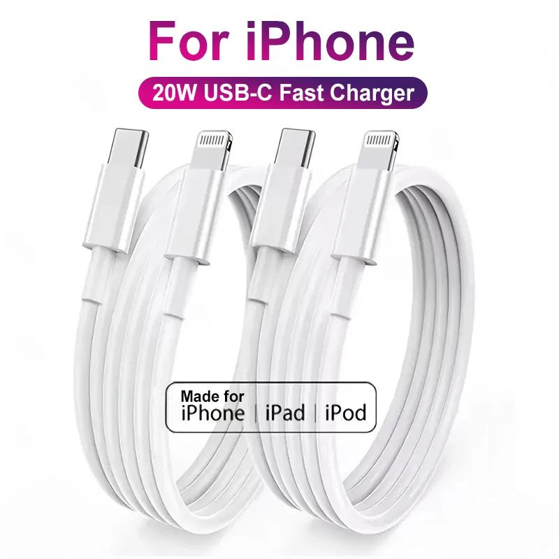 1pc 2pcs Type C To Lightning Cable Quick Charging Suitable for iPhone 13 charger USB Type C suitable