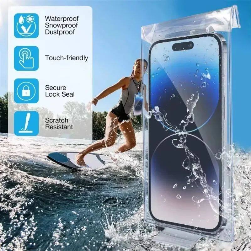 Waterproof Phone Pouch IPX8 Floating Dry Bag Waterproof Phon