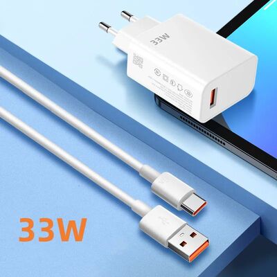 33W Quick Charge USB Charger Mobile Phone Adapter For iPhone Huawei Samsung Quick Charging Wall Char