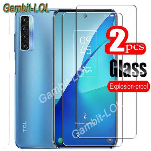 For TCL 20L 20L+ 20 Lite Plus 5G Tempered Glass Protective ON T775H T774H T781 6.67Inch Screen Prote