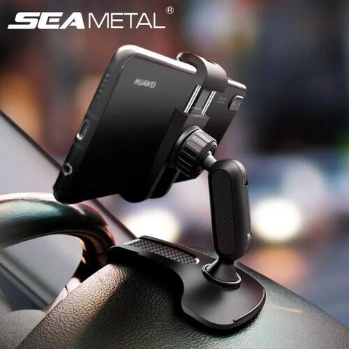 360-Degree Rotation Car Phone Holder Clip Car Smartphone Sup