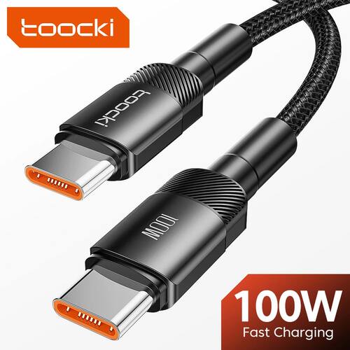 100W/5A USB C To Type C Cable PD Fast Charging Charger Wire