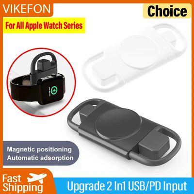 2In1 Watch Charger Magnetic Wireless Charging Station for Al