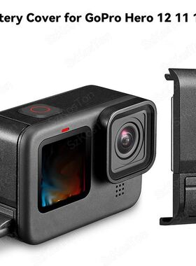 Portable Flip Battery Cover for GoPro Hero 12 11 10 9 Black
