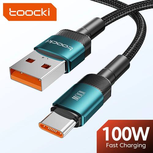 USB Type C Cable 100W Quick Charging 6A Type C Cable for Hua