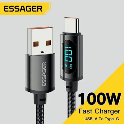 USB Type C Cable For Huawei Honor Xiaomi Samsung Super Charg