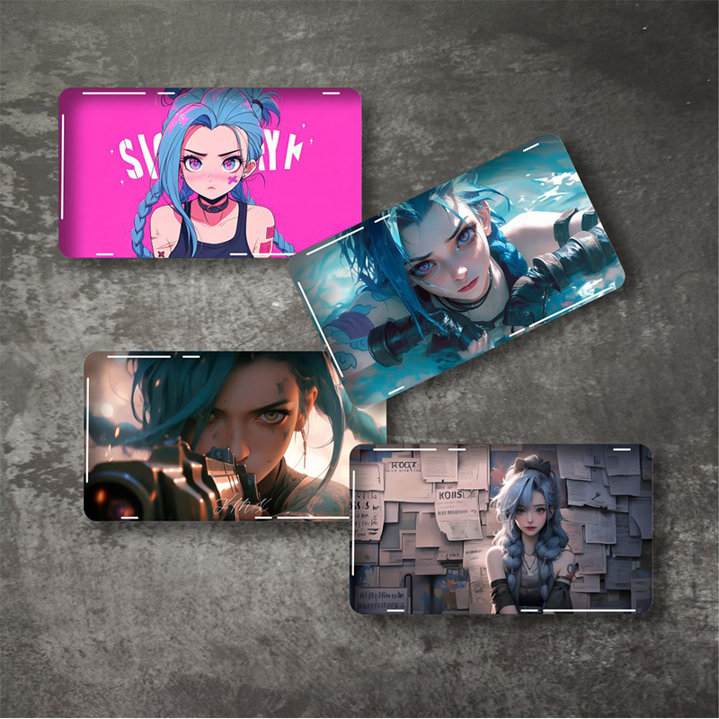 jinx金克斯JDM个性装饰车贴滴胶贴电脑机箱旅行箱装饰3D电动车贴