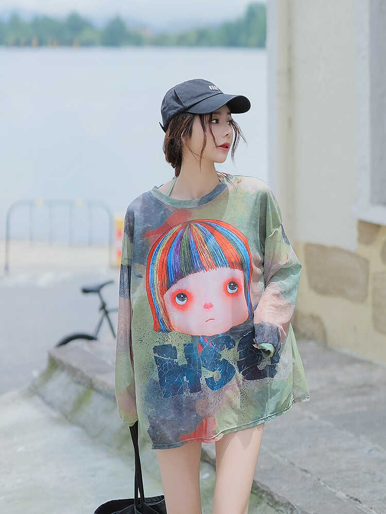新款微胖泳衣女遮肉显瘦分体三件套罩衫外罩长袖洋气女孩潮酷温泉